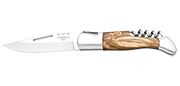 Couteau pliant avec tire-bouchon